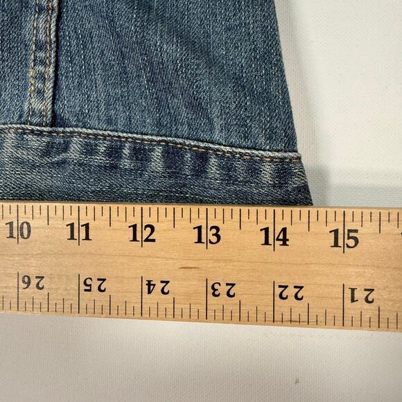 Hollister Women’s XS Denim Vest Blue Jean Button Front Sleeveless 100% Cotton - Picture 10 of 11